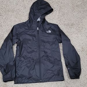 Girls Northface athletic rain jacket
